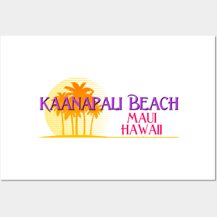 Life's a Beach: Kaanapali Beach, Maui, Hawaii Posters and Art